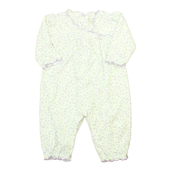 Kissy Kissy Bottoms Kissy Kissy Girls White Purple Floral Long